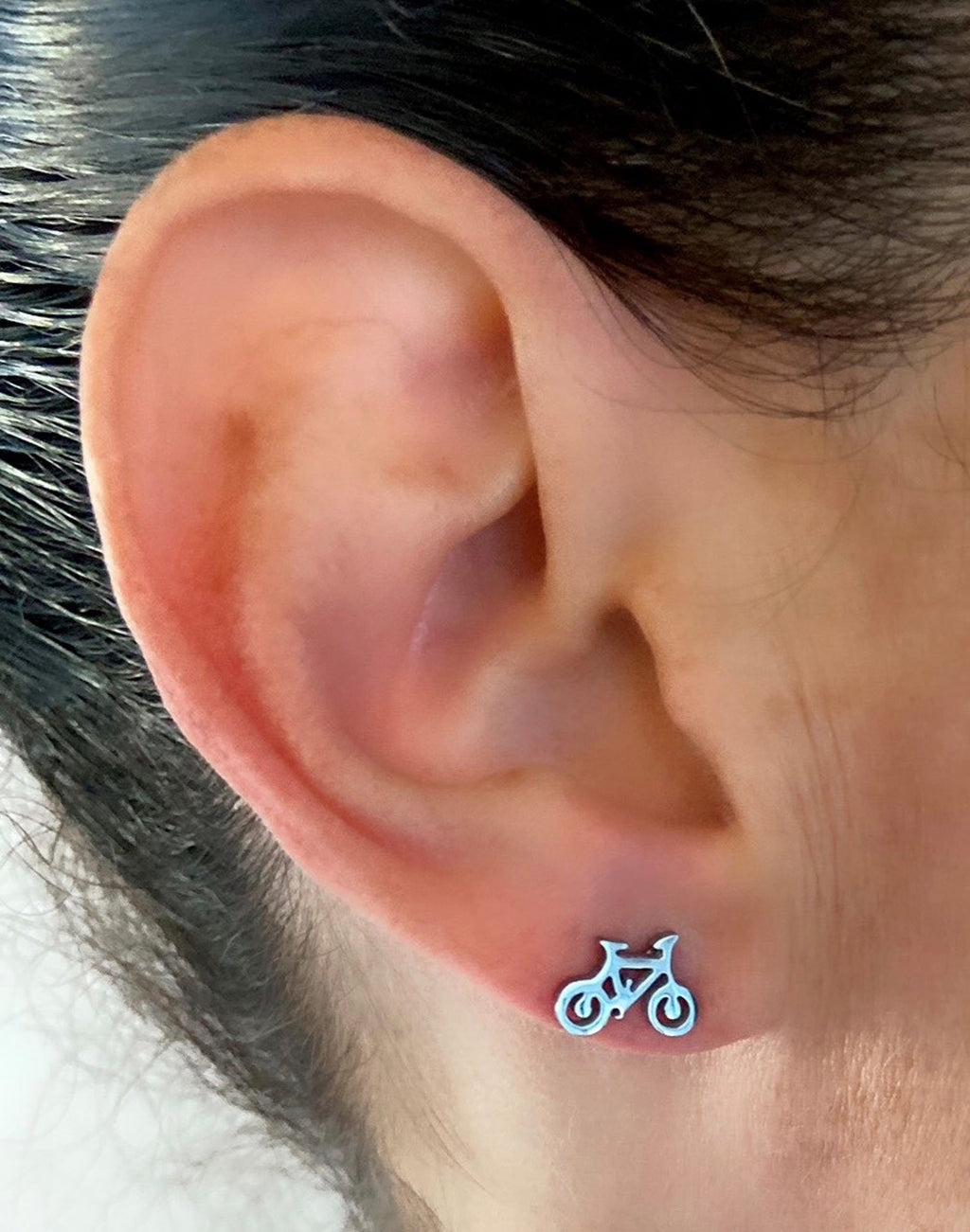 Bicycle Earrings