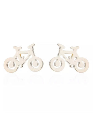 Bicycle Earrings