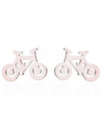 Bicycle Earrings