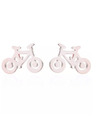 Bicycle Earrings