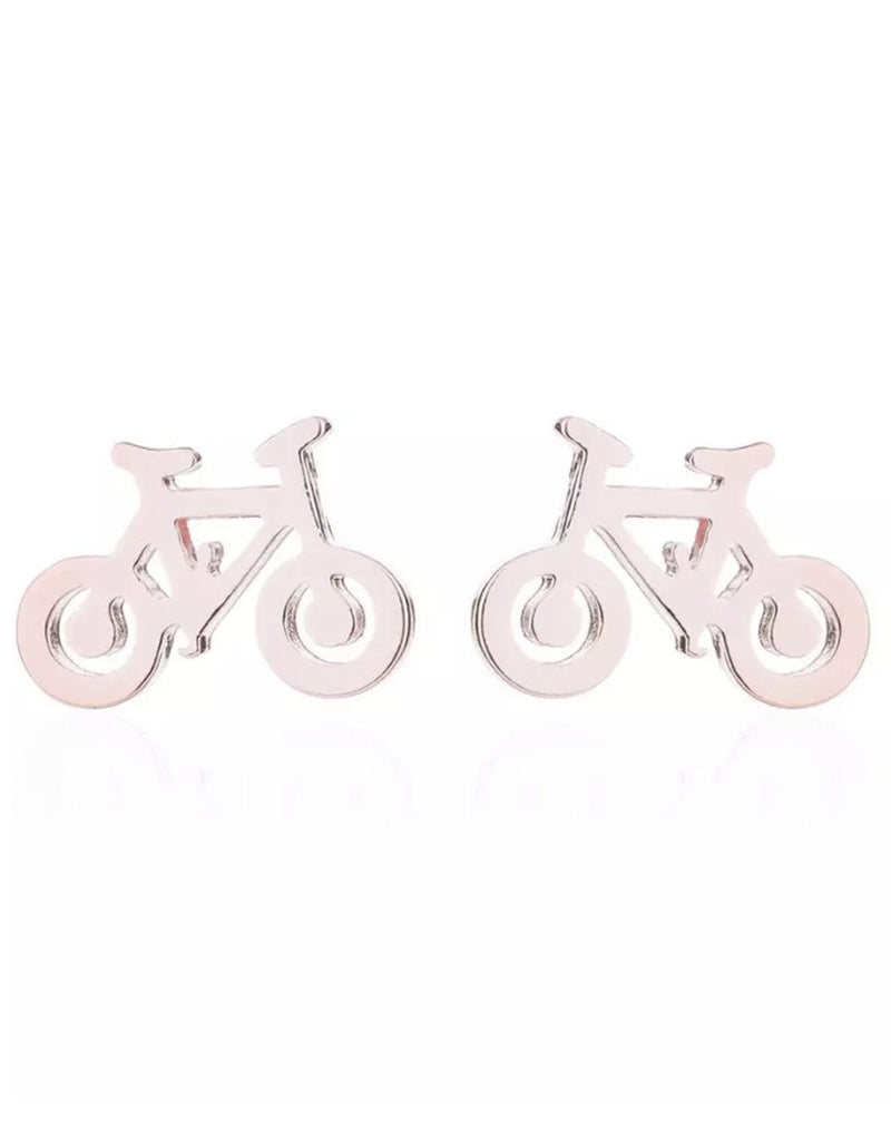 Bicycle Earrings