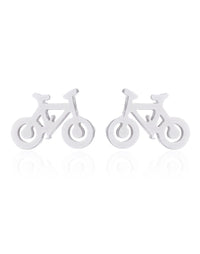 Bicycle Earrings