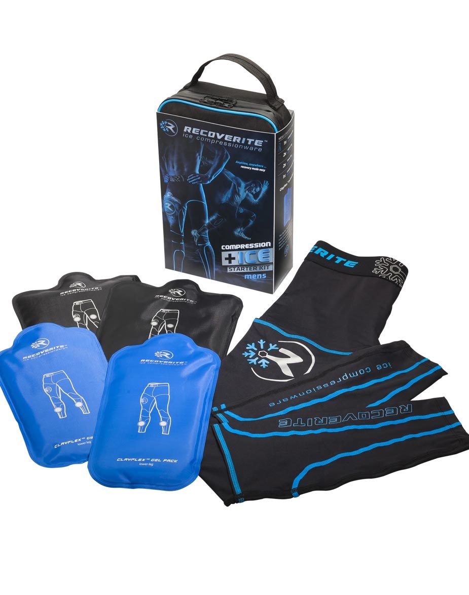 Ice Compression Recovery Kit - Black/Blue